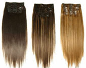 Clip On, Clip In Hair Extensions