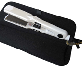 Wet to Dry Ceramic Hair Flat Iron with variable Temperature and LCD Display